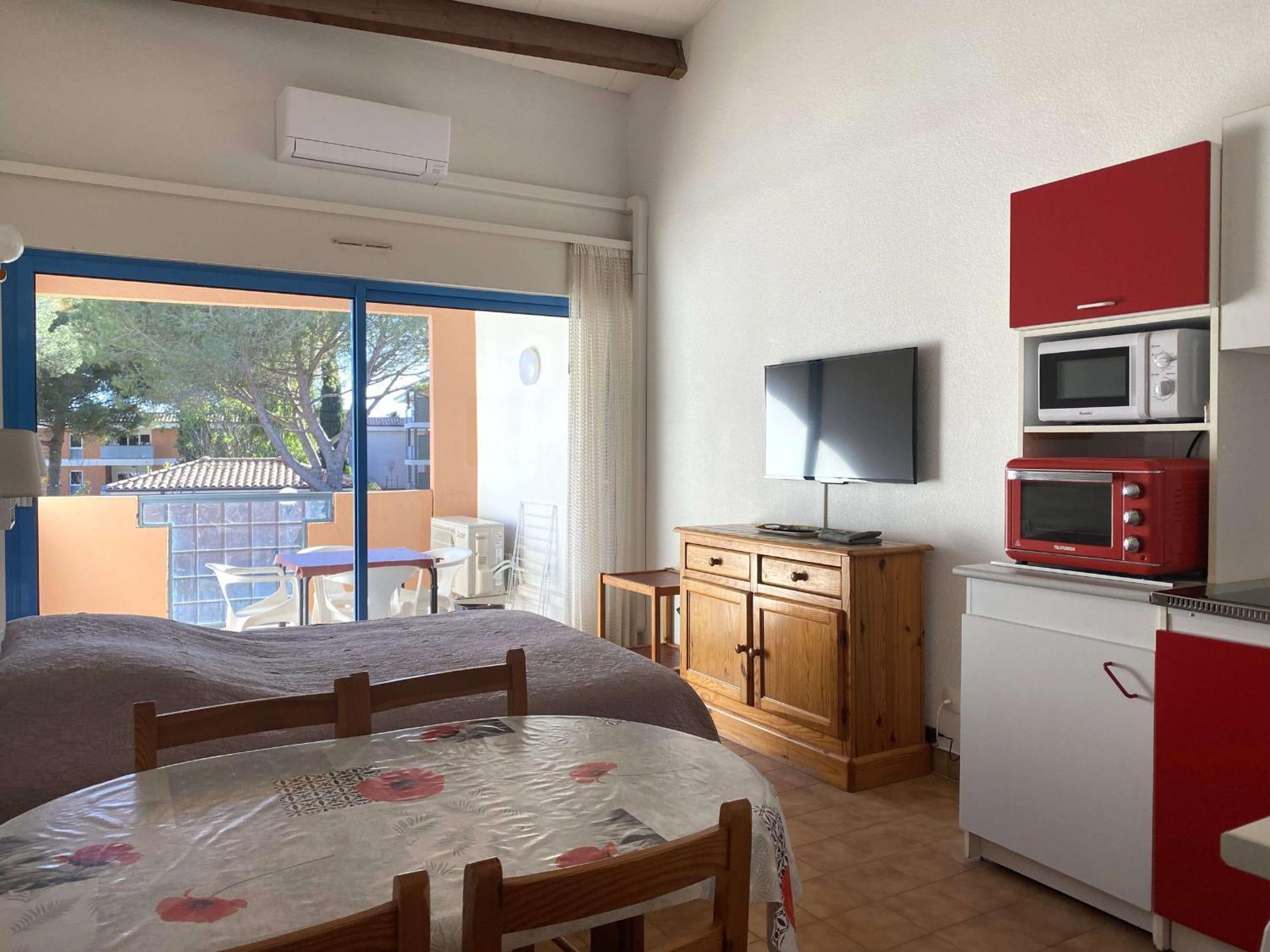 Studio Cosy Avec Terrasse, Parking, Proche Thermes - Balaruc-Les-Bains - Fr-1-553-89 Dış mekan fotoğraf